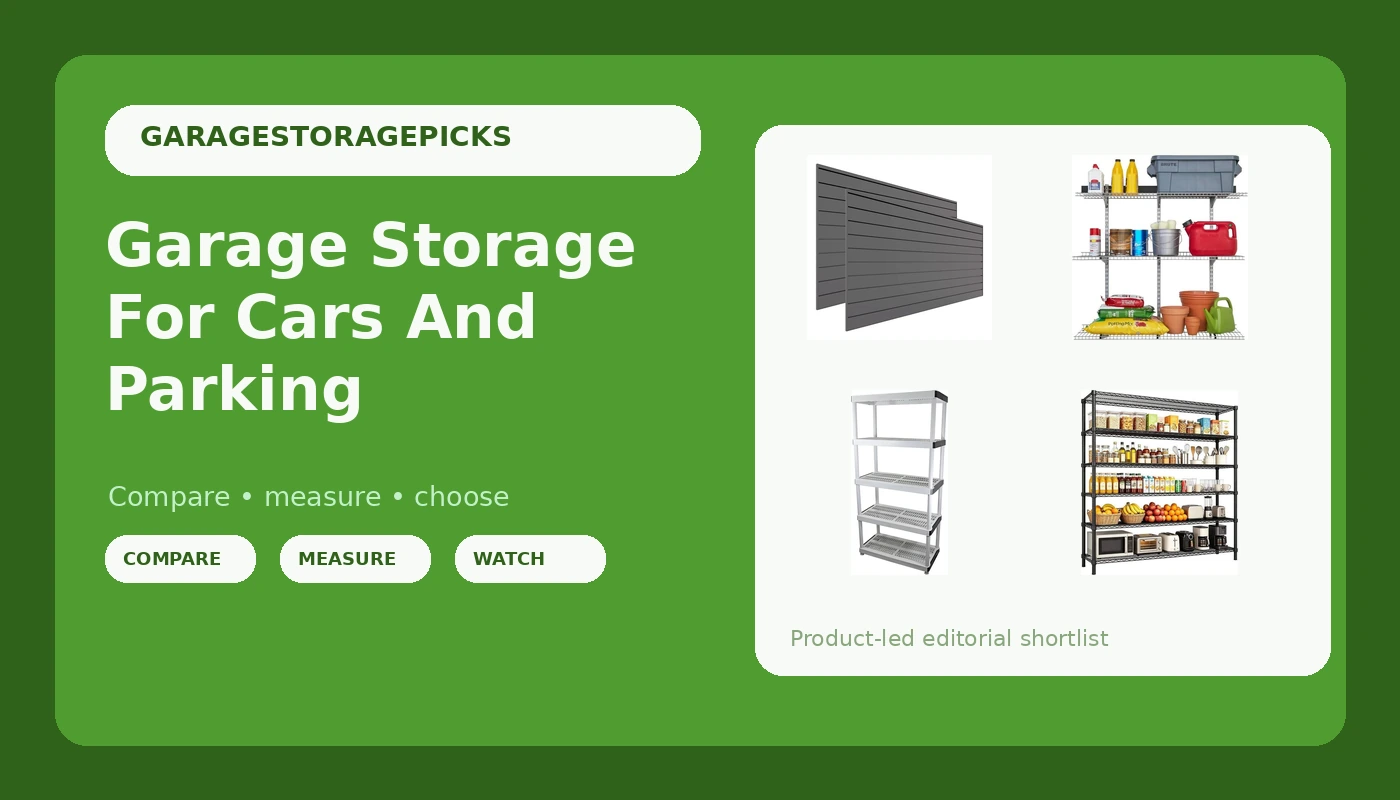 Garage Storage For Cars And Parking - GarageStoragePicks review with measurements and honest opinion