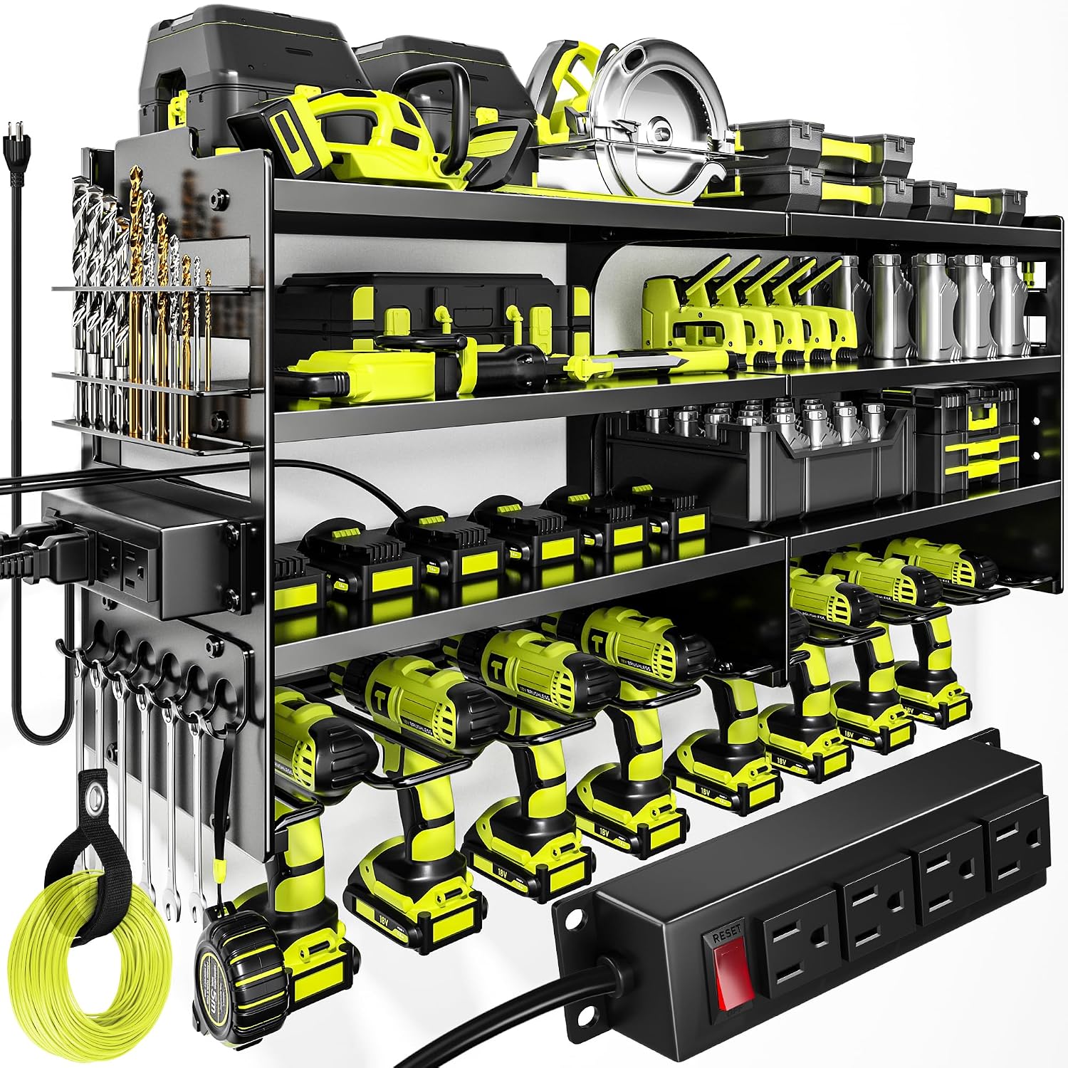 POKIPO Power Tool Organizer (B0DBHMY2T2)